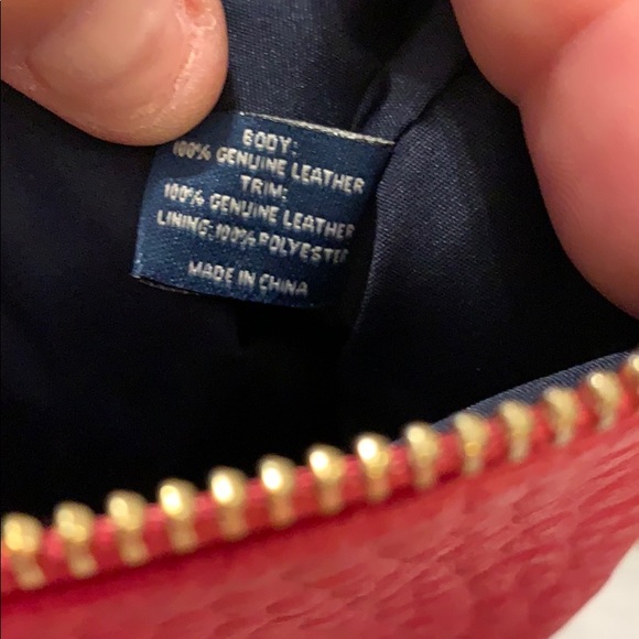 Cole Haan Leather Zipper Bag - Picture 9 of 9